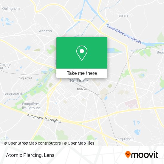 Atomix Piercing map