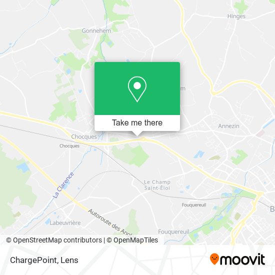 ChargePoint map