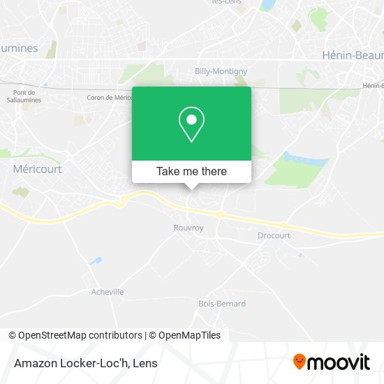 Mapa Amazon Locker-Loc'h