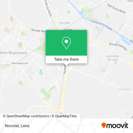NOVOTEL map