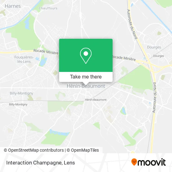 Interaction Champagne map