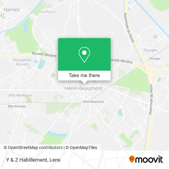 Y & Z Habillement map