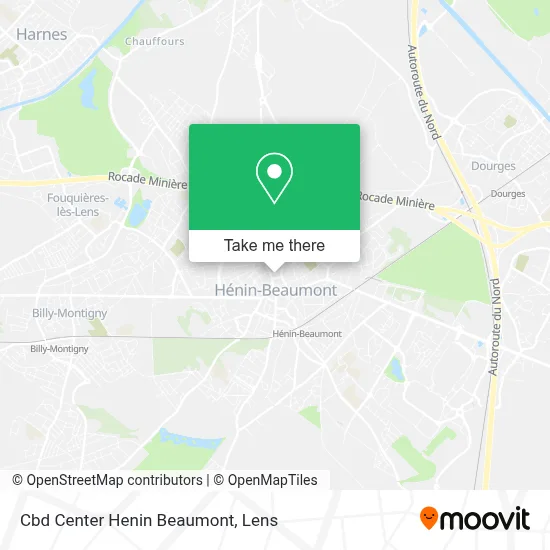 Cbd Center Henin Beaumont map