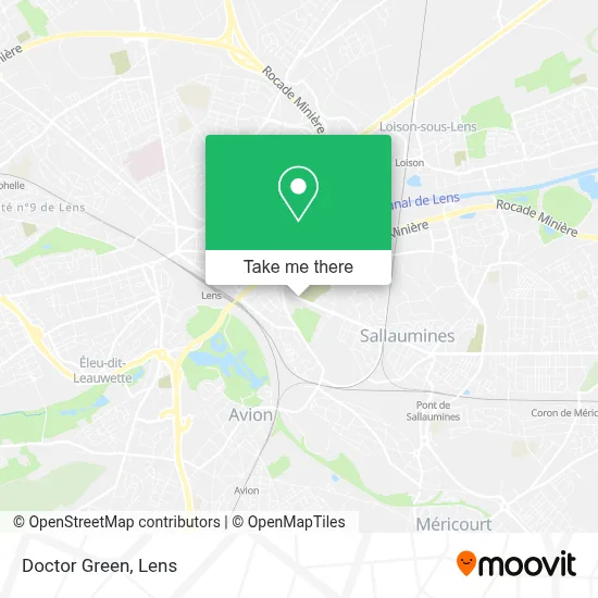 Doctor Green map