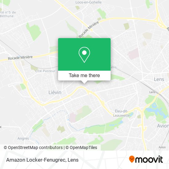 Amazon Locker-Fenugrec map