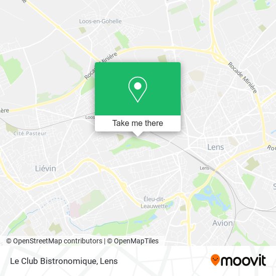 Le Club Bistronomique map