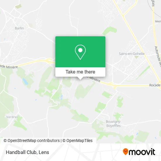 Handball Club map