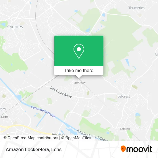 Amazon Locker-Iera map