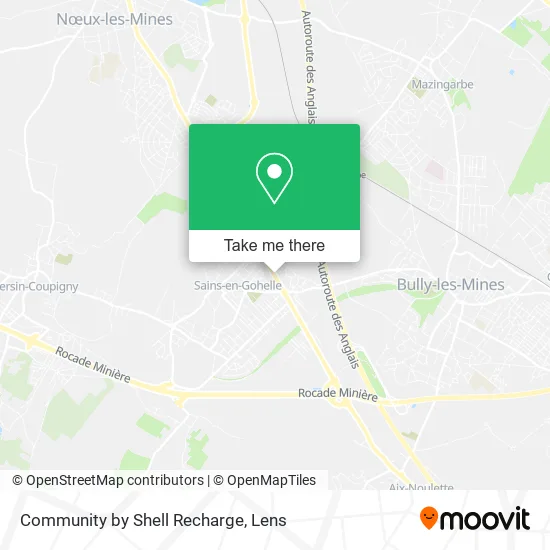 Community by Shell Recharge map