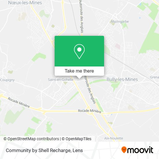 Community by Shell Recharge map