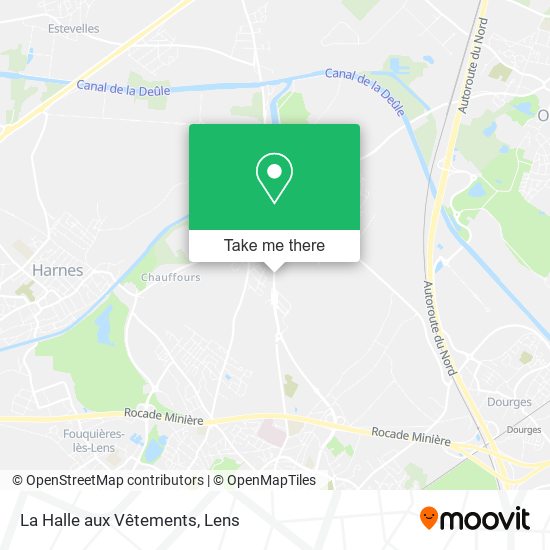 La Halle aux Vêtements map