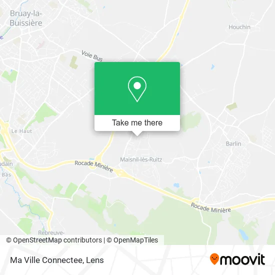 Ma Ville Connectee map