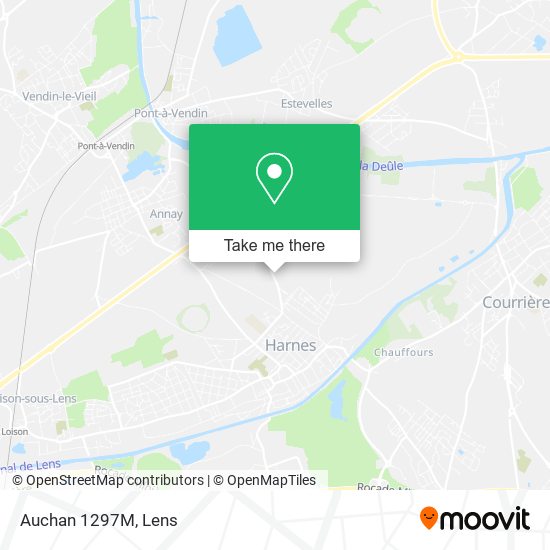 Auchan 1297M map