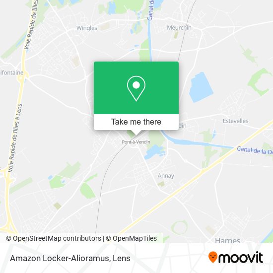 Amazon Locker-Alioramus map