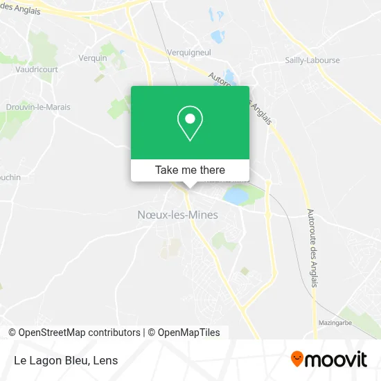 Le Lagon Bleu map