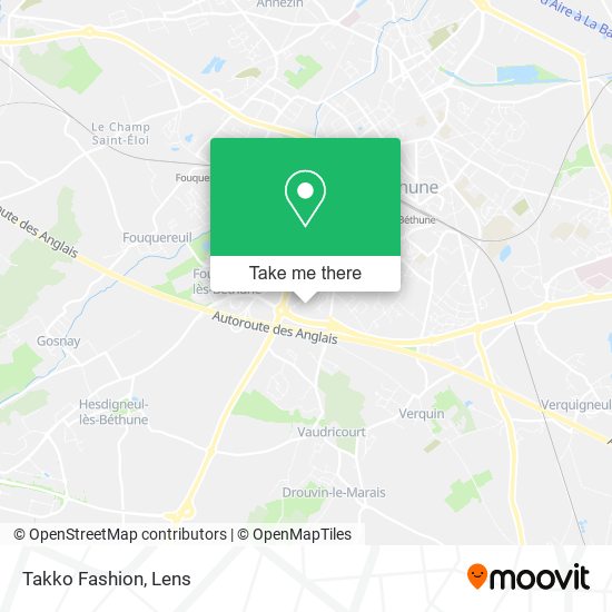 Takko Fashion map