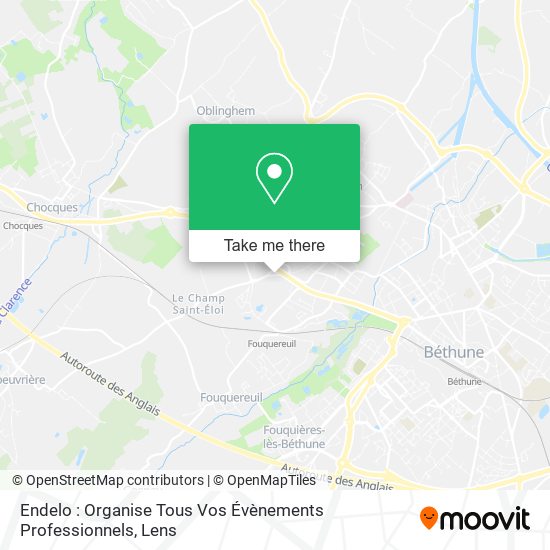 Endelo : Organise Tous Vos Évènements Professionnels map