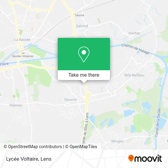 Lycée Voltaire map