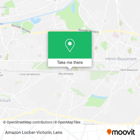 Amazon Locker-Victorin map