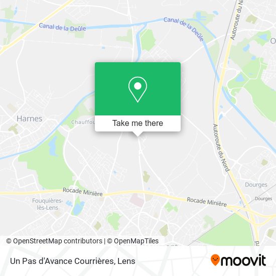 Un Pas d'Avance Courrières map