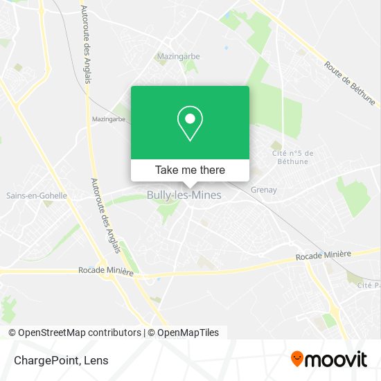 ChargePoint map