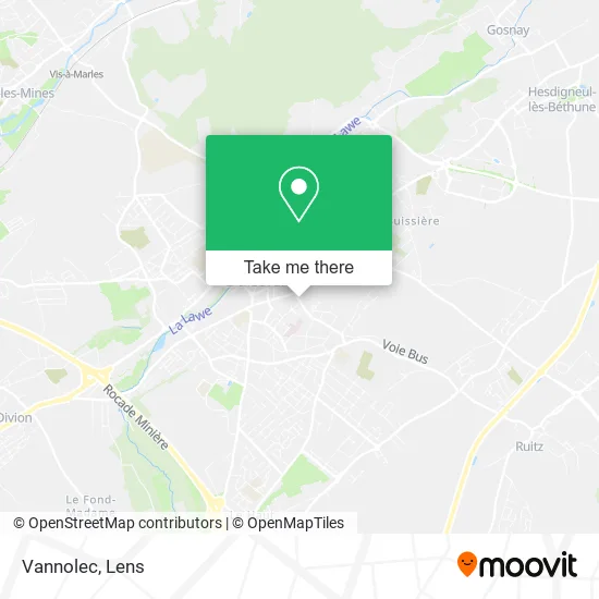 Vannolec map