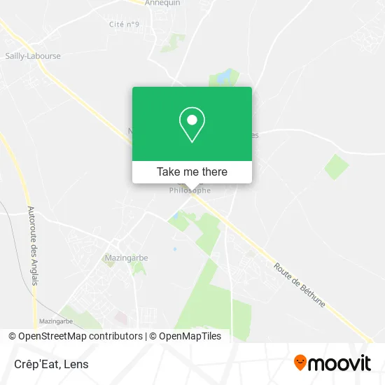 Crêp'Eat map