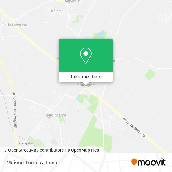 Maison Tomasz map