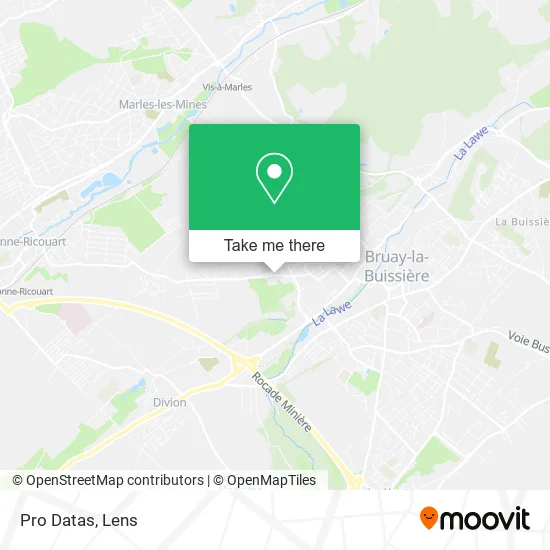 Pro Datas map