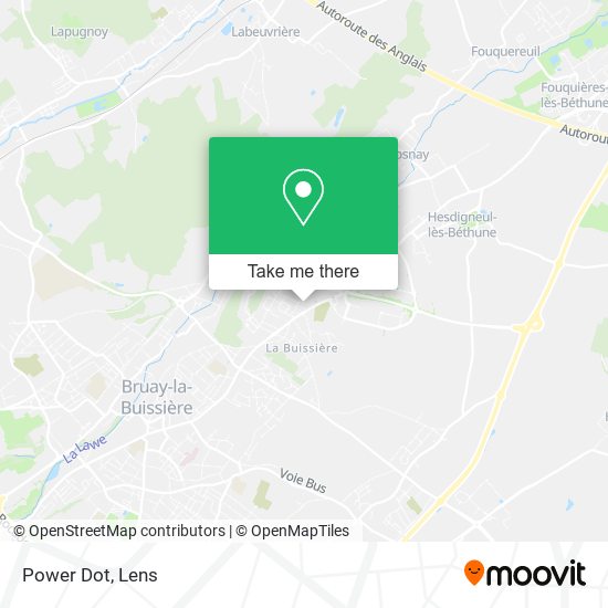 Power Dot map