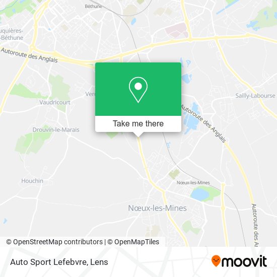 Auto Sport Lefebvre map