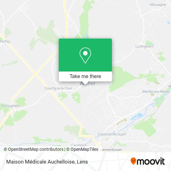 Maison Médicale Auchelloise map