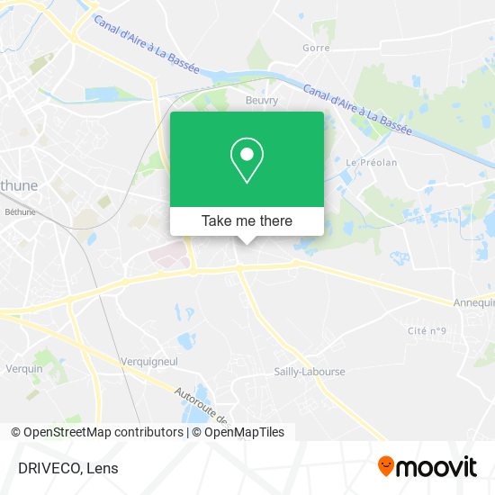 DRIVECO map