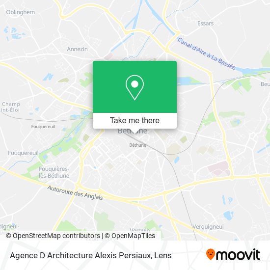 Agence D Architecture Alexis Persiaux map