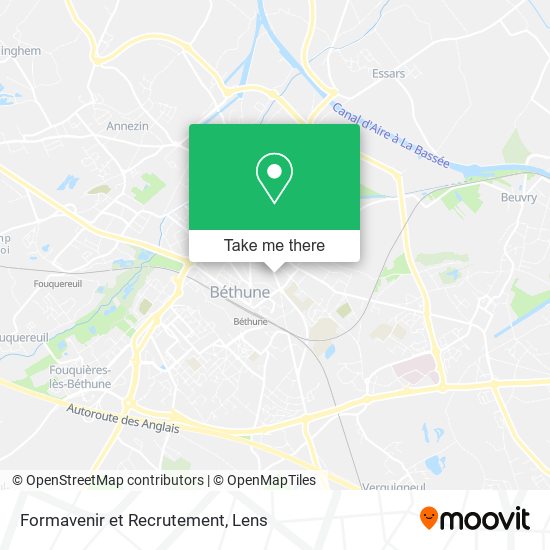 Formavenir et Recrutement map