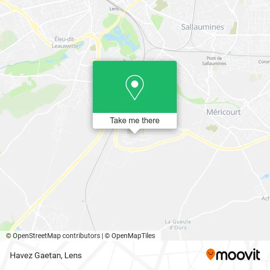 Havez Gaetan map