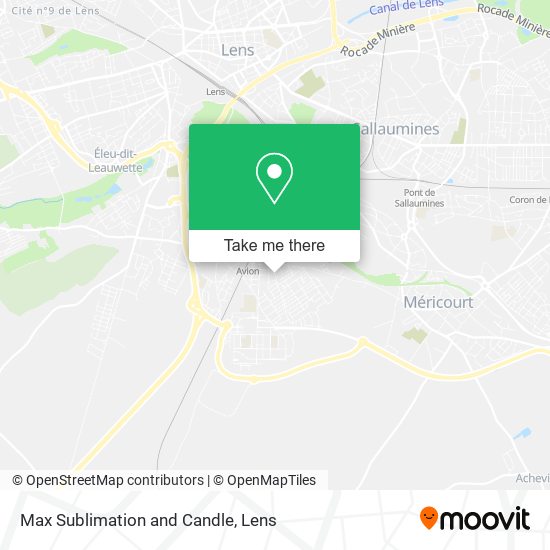 Max Sublimation and Candle map
