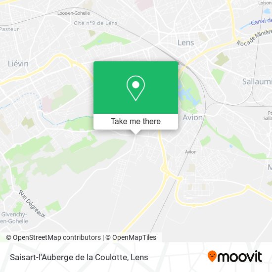 Saisart-l'Auberge de la Coulotte map
