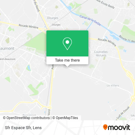 Sfr Espace Sfr map