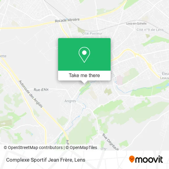 Complexe Sportif Jean Frère map