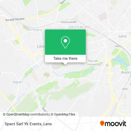 Spect Sarl Yk Events map