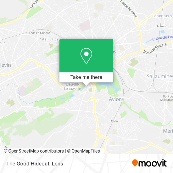 La Bonne Planque map