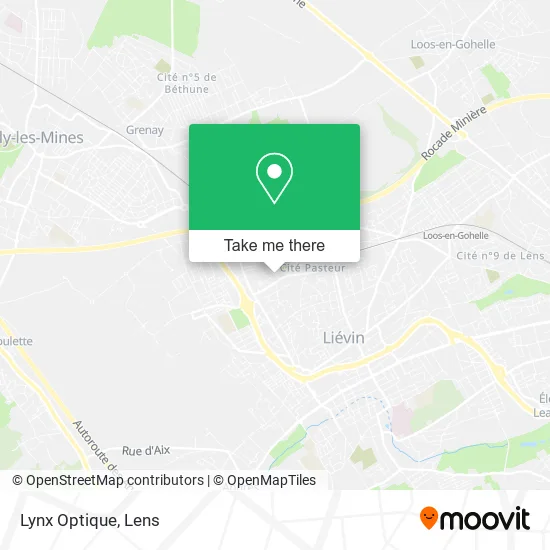 Lynx Optique map
