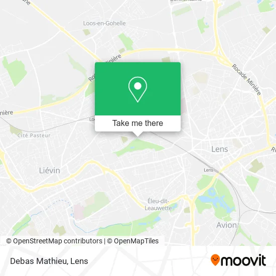 Debas Mathieu map