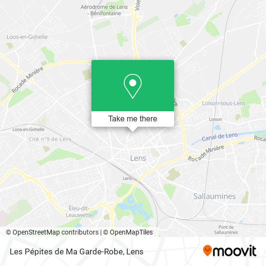 Les Pépites de Ma Garde-Robe map