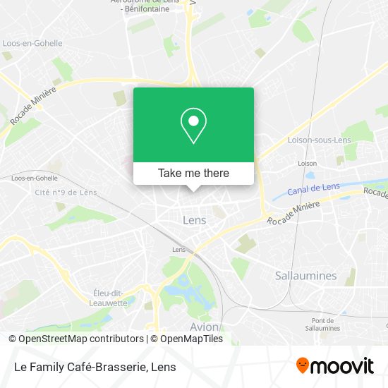 Le Family Café-Brasserie map