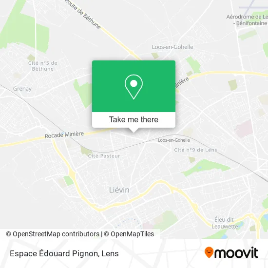 Espace Édouard Pignon map