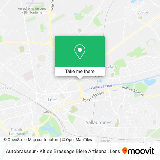Autobrasseur - Kit de Brassage Bière Artisanal map