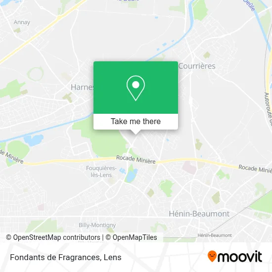 Fondants de Fragrances map