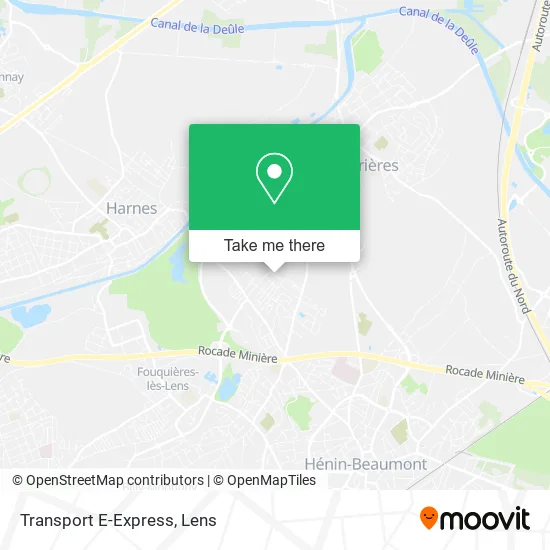Transport E-Express map